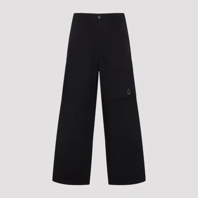 C.p. Company C. P. Company Micro-reps Boxy Cargo Lens Pants In Black