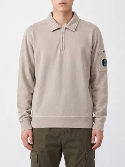 C.p. Company Polo Shirt Men In Sand