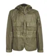 C.p. Company C. P. Company Rafia Drawstring-hood Jacket In Green