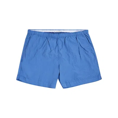 C.p. Company C. P. Company Sleek Marine Polyamide Swim Men's Shorts In Blu
