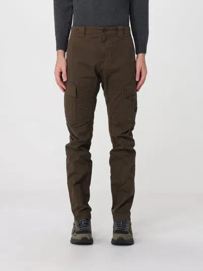C.p. Company C. P. Company Slim Fit Stretch Cotton Cargo Trousers In Gray