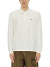 C.p. Company C. P. Company Polo With Logo In White