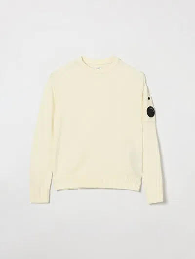 C.p. Company C. P. Company Sweater Kids Color White