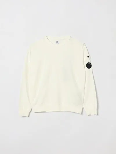 C.p. Company C. P. Company Sweater Kids Color White