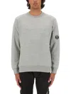 C.p. Company C. P. Company Sweatshirt With Logo In Grey