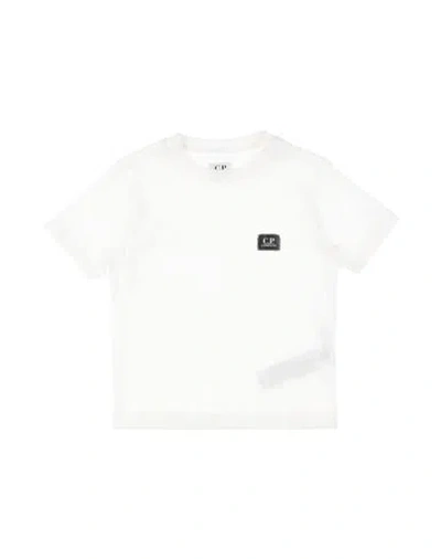 C.p. Company Babies' C. P. Company Toddler Boy T-shirt White Size 6 Cotton