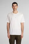 C.p. Company Logo-print Cotton T-shirt In White