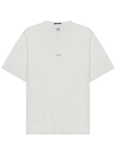 C.p. Company C. P. Company T-shirt Con Logo In White