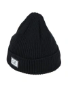 C.p. Company C. P. Company Woman Hat Midnight Blue Size Onesize Wool In Black