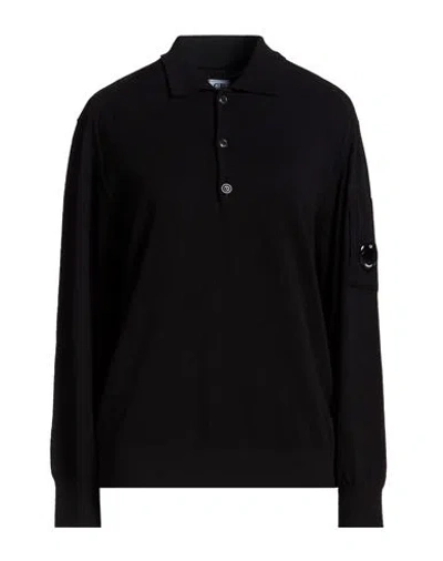 C.p. Company C. P. Company Woman Sweater Black Size M Virgin Wool, Polyester