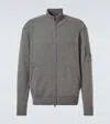 C.p. Company Wool-blend Jacket In Gray