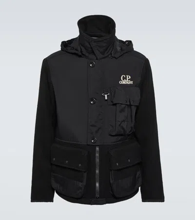 C.p. Company Wool Jacket In Black