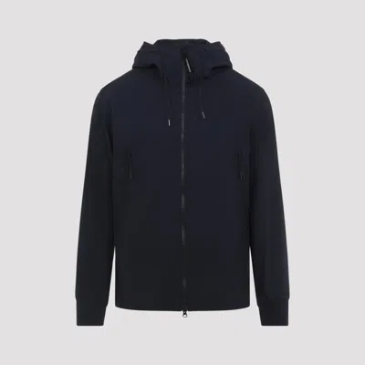 C.p. Company Cp Company C. P. Shell-r Goggle Jacket In Blue