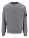 C.p. Company C.p.company Cotton Crewneck Sweatshirt In Grey