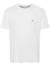 C.p. Company C.p.company Goggle Cotton T Shirt In White