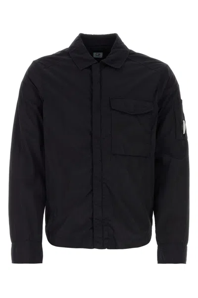 C.p. Company Camicia-s Nd  Male In Black