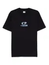 C.p. Company Logo Short-sleeved T-shirt In Blue