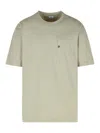 C.p. Company Relaxed Fit Cotton T-shirt With Chest Pocket Detail In Green