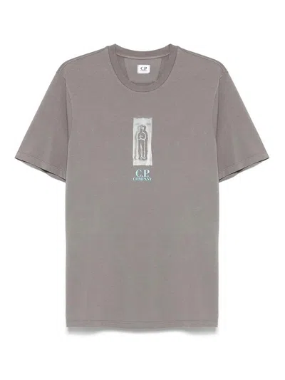 C.P. COMPANY CAMISETA - GRIS
