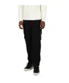 C.p. Company Canvas Cargo Pants In Black