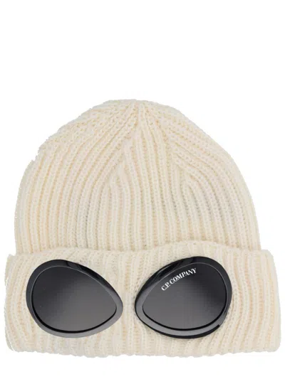 C.p. Company C. P. Company Cap With Glasses In Neutral