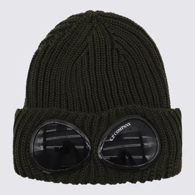 C.P. COMPANY C.P. COMPANY GREEN WOOL HAT