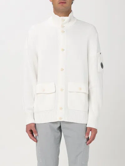 C.P. COMPANY CARDIGAN C. P. COMPANY MEN COLOR WHITE,G57378001