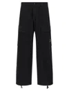 C.p. Company Cargo Microreps Pants In Black