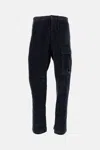 C.p. Company Cargo Pant In Corduroy In Black