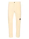 C.p. Company Cargo Pant In Corduroy Trousers Green In Neutral