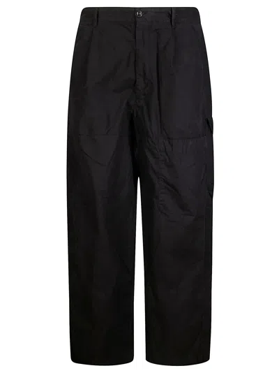 C.p. Company Cargo Pant In Microreps Peached In Black