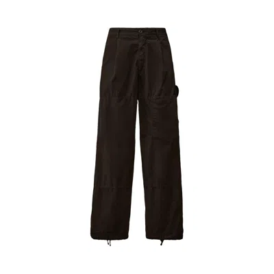 Pre-owned C.p. Company Cargo Pant In Microreps Peached 'black' | Men's Size 50