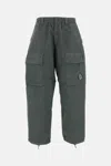 C.p. Company Cargo Pant In Microreps Peached Nylon In Green