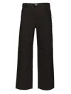 C.p. Company Cargo Pant Trousers Black In Brown