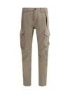 C.p. Company Cargo Pants In Brown
