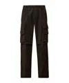 C.p. Company Belt Loop Track Pants In Brown