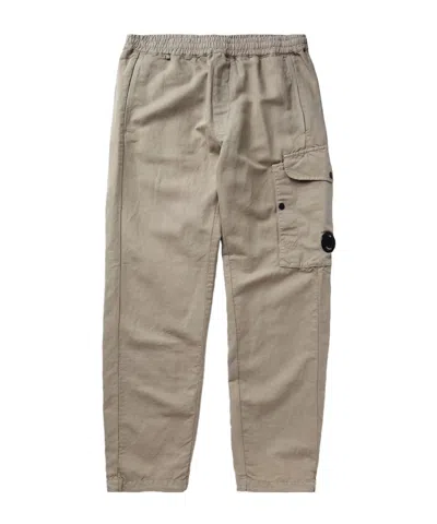C.p. Company Cargo Pants In Neutral