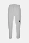 C.p. Company Drawstring-waist Cargo Track Pants In White