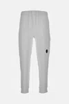 C.p. Company Drawstring-waist Cargo Track Pants In White