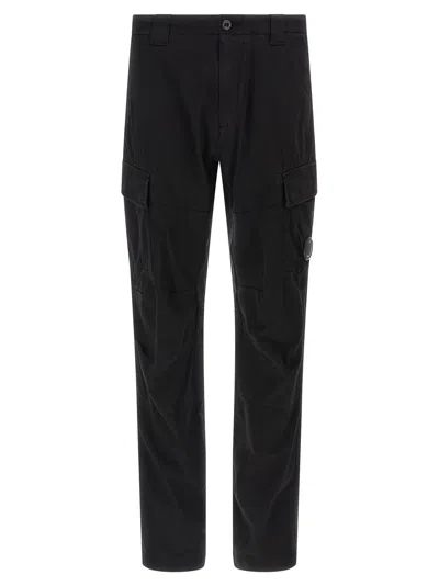 C.p. Company Men Cargo Pants In Black