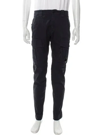Pre-owned C.p. Company Cargo Pants In Gray