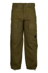 C.p. Company Cargo Pants In Green