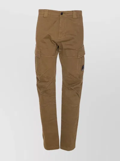 C.p. Company Cargo Pants Multiple Pockets In Brown