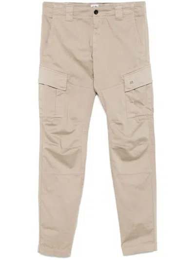 C.p. Company Cargo Pants In Neutrals