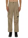 C.p. Company Cargo Pants In Brown