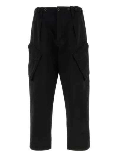 C.P. COMPANY CARGO POCKET COTTON TROUSERS