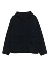 C.p. Company Hooded Multipocket Jacket In Blue