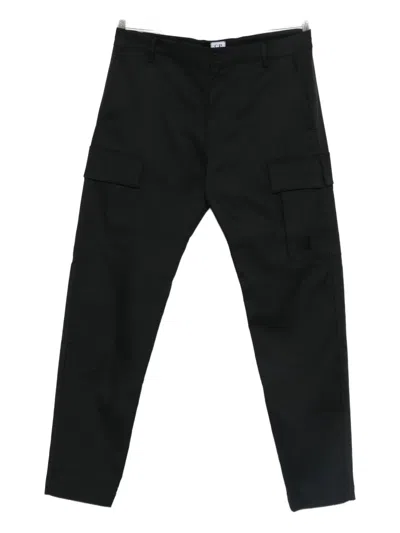 C.p. Company Cargo Pant In Tecnical Panama Clothing In Black