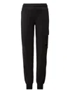 C.p. Company Cargo-pocket Sweatpants In Black