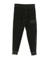C.p. Company Cargo-pocket Track Pants In Black